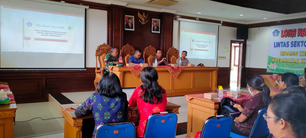 Mini Loka Karya Lintas Sektor Triwulan II Bidang Kesehatan